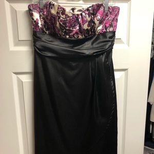 Strapless party dress